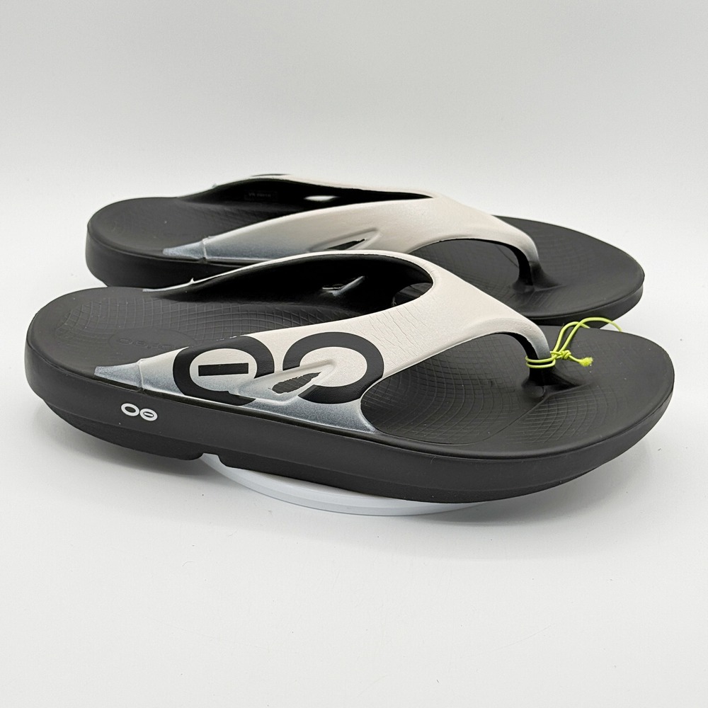 Oofos Ooriginal Sandal / Size 13 Mens / Black Chalk - New